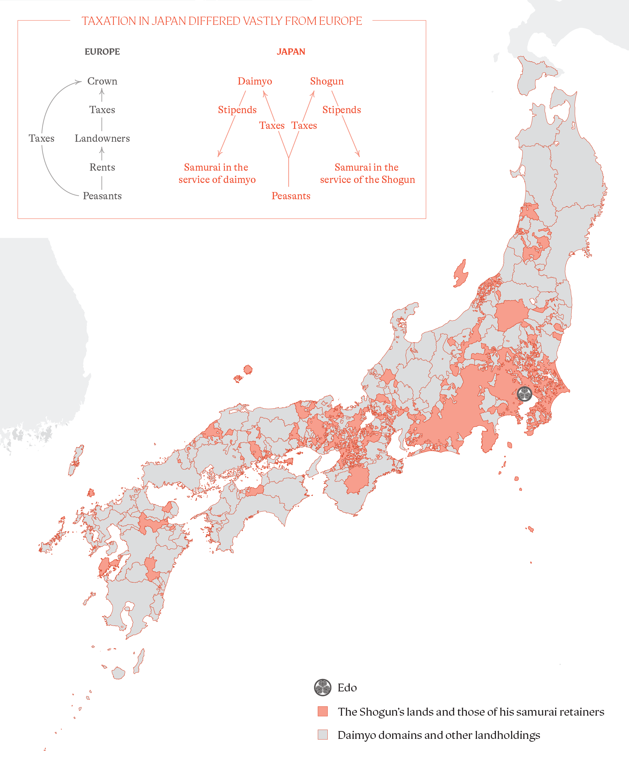 Adapted from a map by Fabian Drixler, based on a 2015 exhibit at Yale's Peabody Museum.