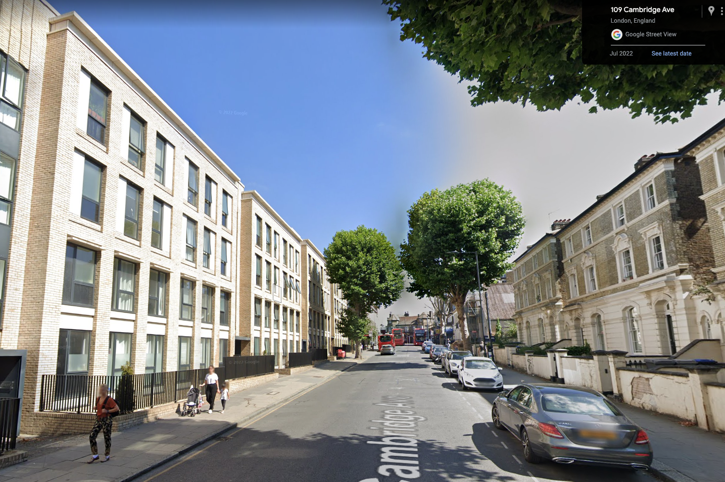 Estate regeneration on Cambridge Road, London
