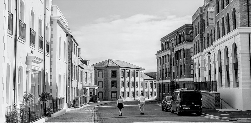 Poundbury, Dorset. Author’s collection.